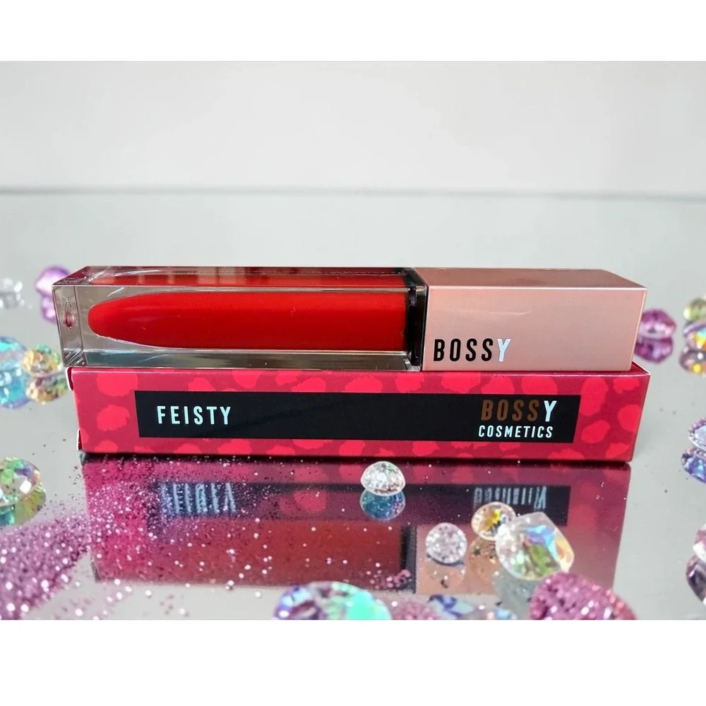 Bossy Cosmetics - Lip Gloss - Shade: Feisty - *NIB*